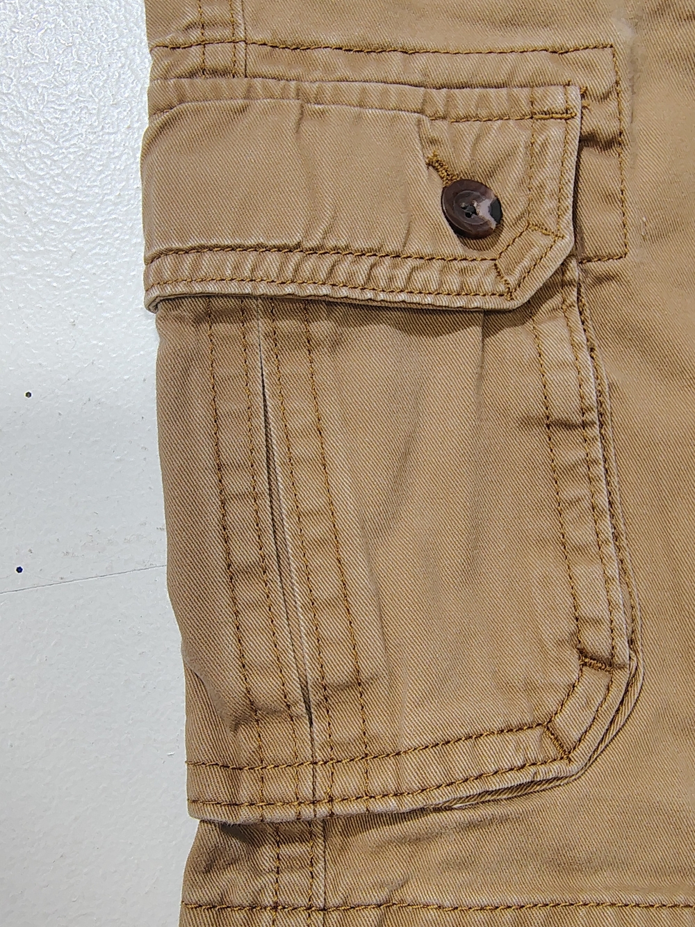 Urban Pipeline Cargo Shorts Men Size 38 Tan Thick Cotton Utility Outdoor - Picture 5 of 11